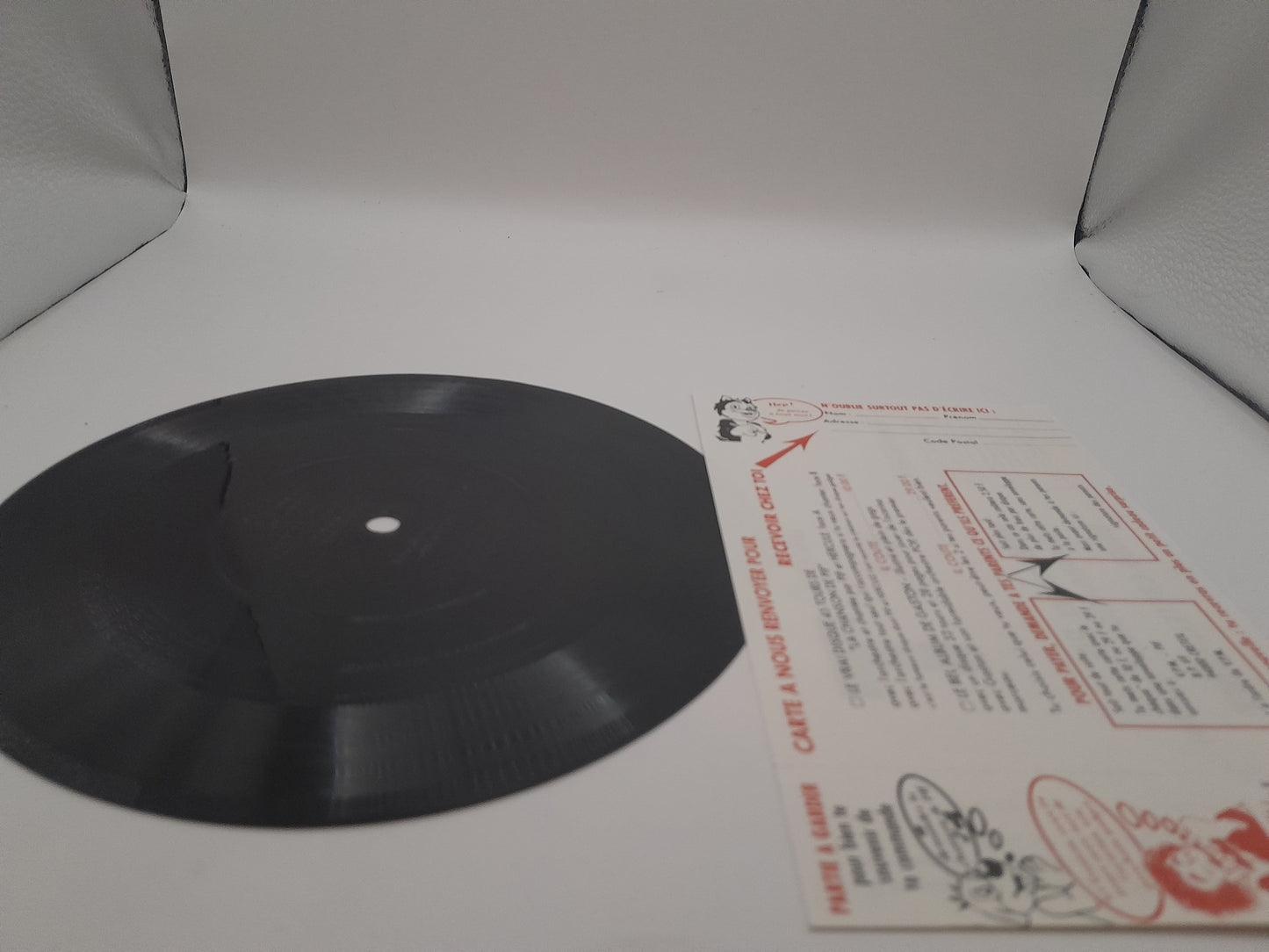 Disque 45 Tours "La Chanson de Pif" par Gaston