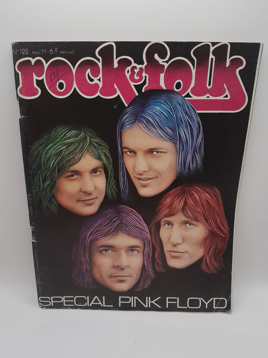 Revue Rock &amp; Folk Numéro 122 Special Pink Floyd