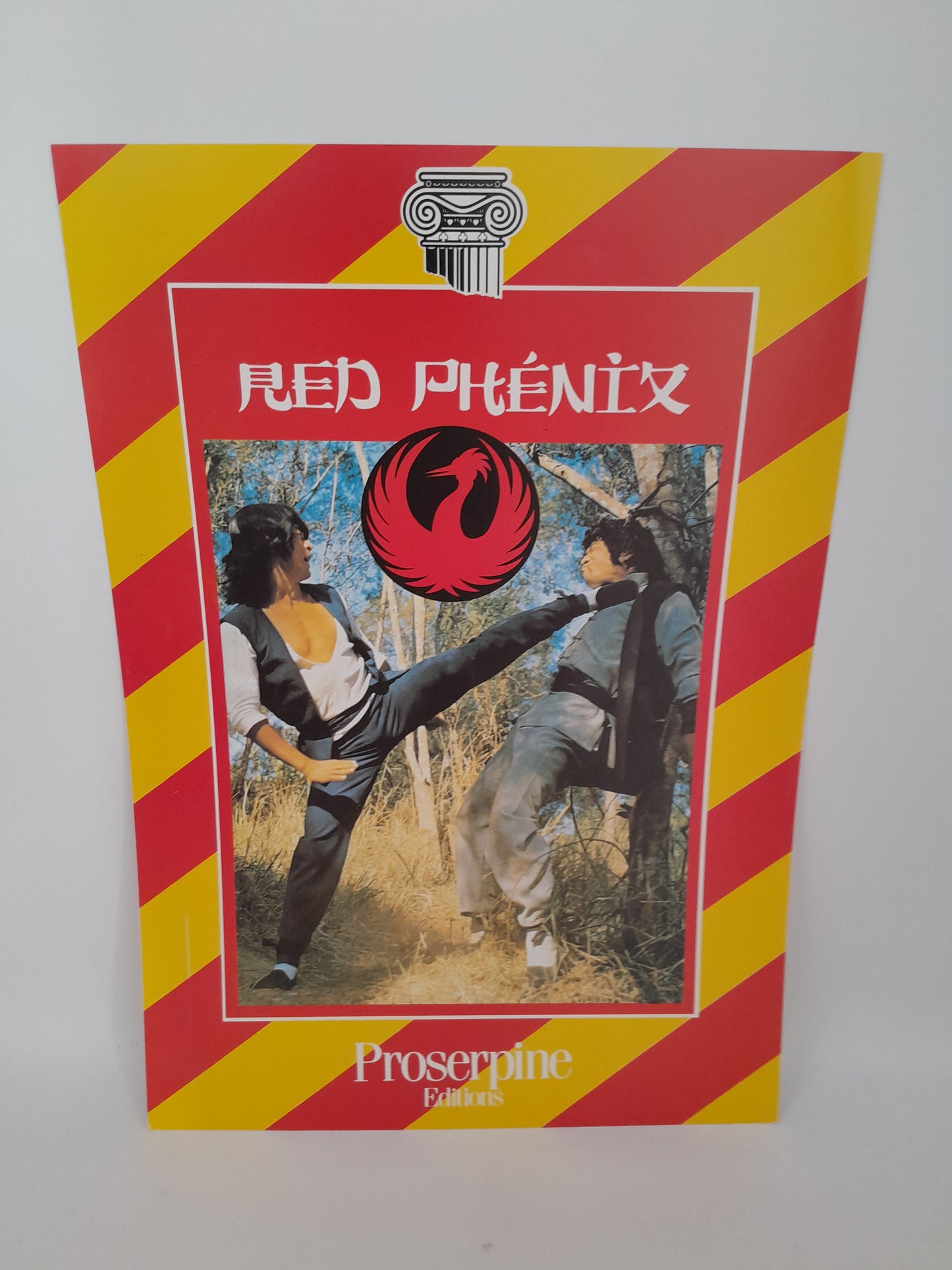 Affiche Vidéo Club du  film de kung-fu "Red Phénix" 29 x 20.5 cm