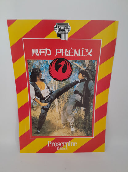 Affiche Vidéo Club du  film de kung-fu "Red Phénix" 29 x 20.5 cm