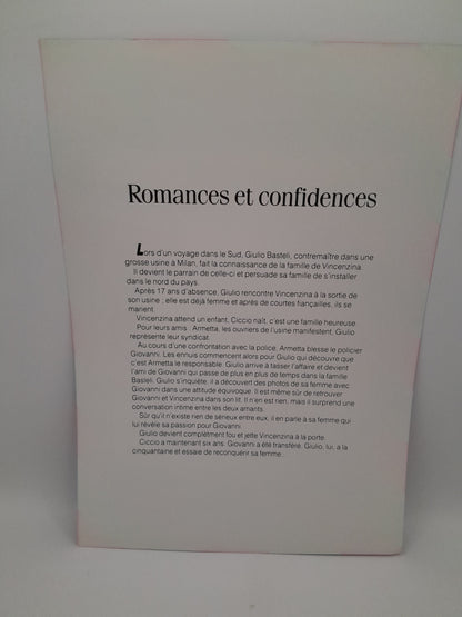 Affiche Vidéo Club du Film : "Romances et Confidences" 29 x 20.5 cm