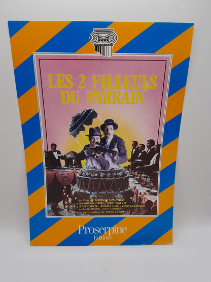 Affiche Vidéo Club du Film :Les Deux Filleuls du Parrain 29  x 20.5 cm
