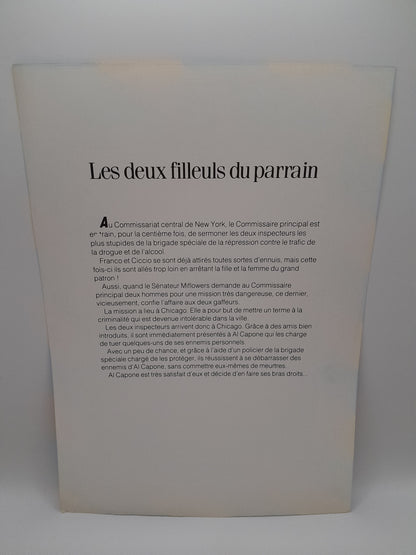 Affiche Vidéo Club du Film :Les Deux Filleuls du Parrain 29  x 20.5 cm