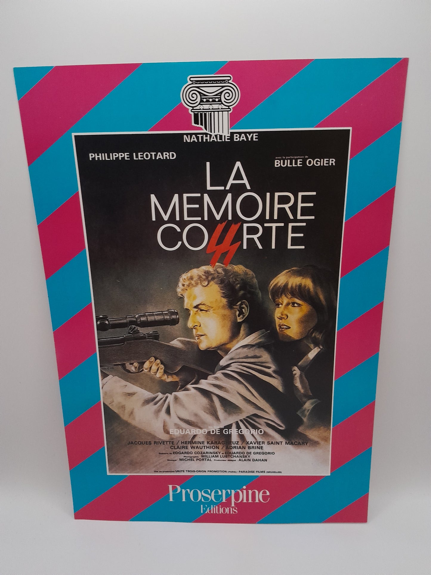 Affiche Vidéo Club du Film :La Mémoire Courte 29 x 20.5 cm
