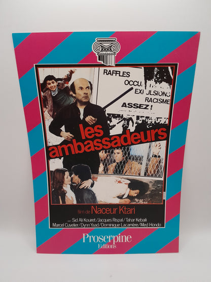 Affiche / Vidéo Club Film "Les Ambassadeurs"29 x 20.5 cm