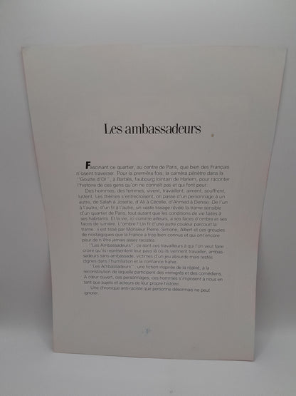 Affiche / Vidéo Club Film "Les Ambassadeurs"29 x 20.5 cm
