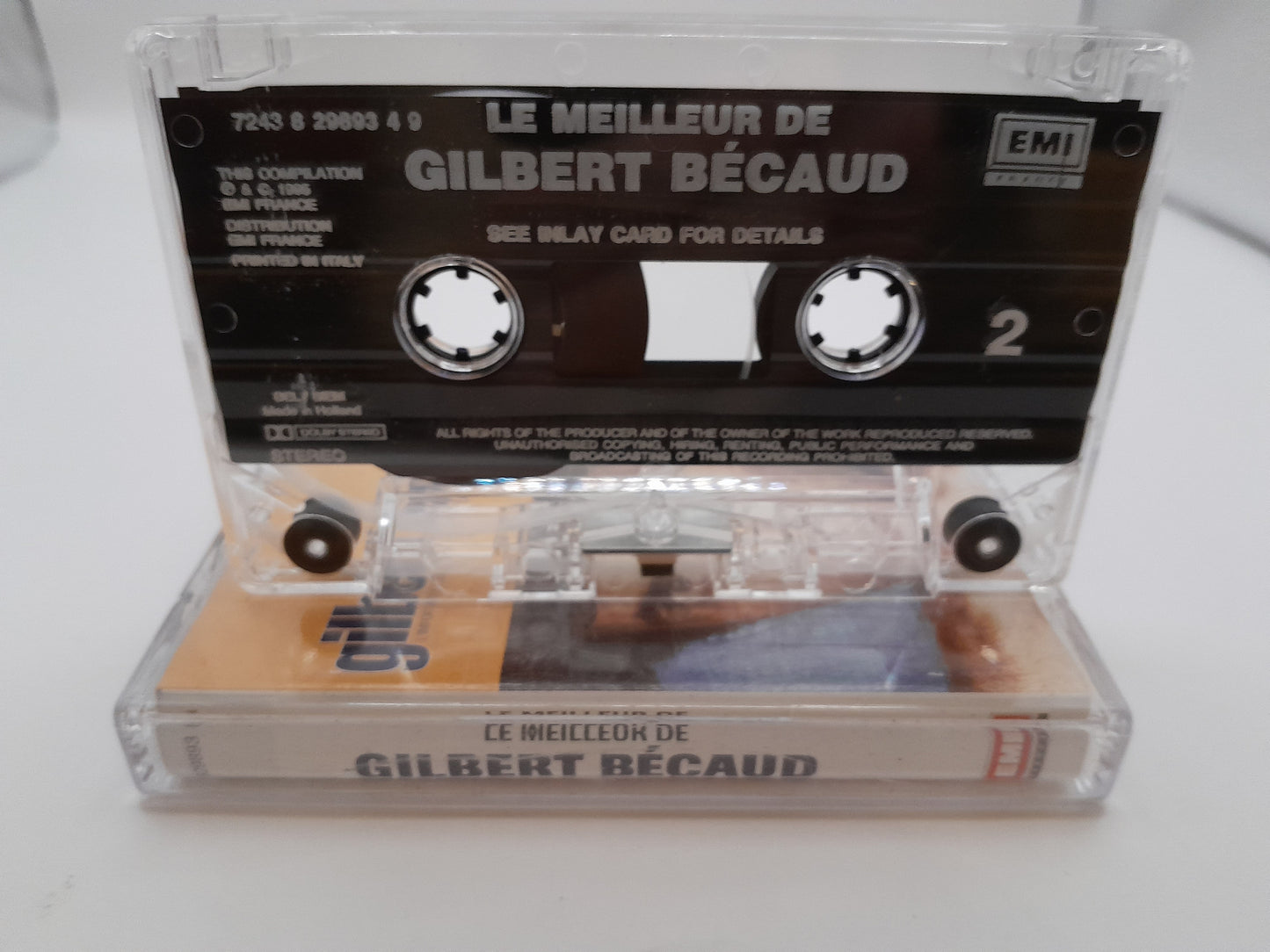 K7 Audio  Le Meilleur de Gilbert Bécaud