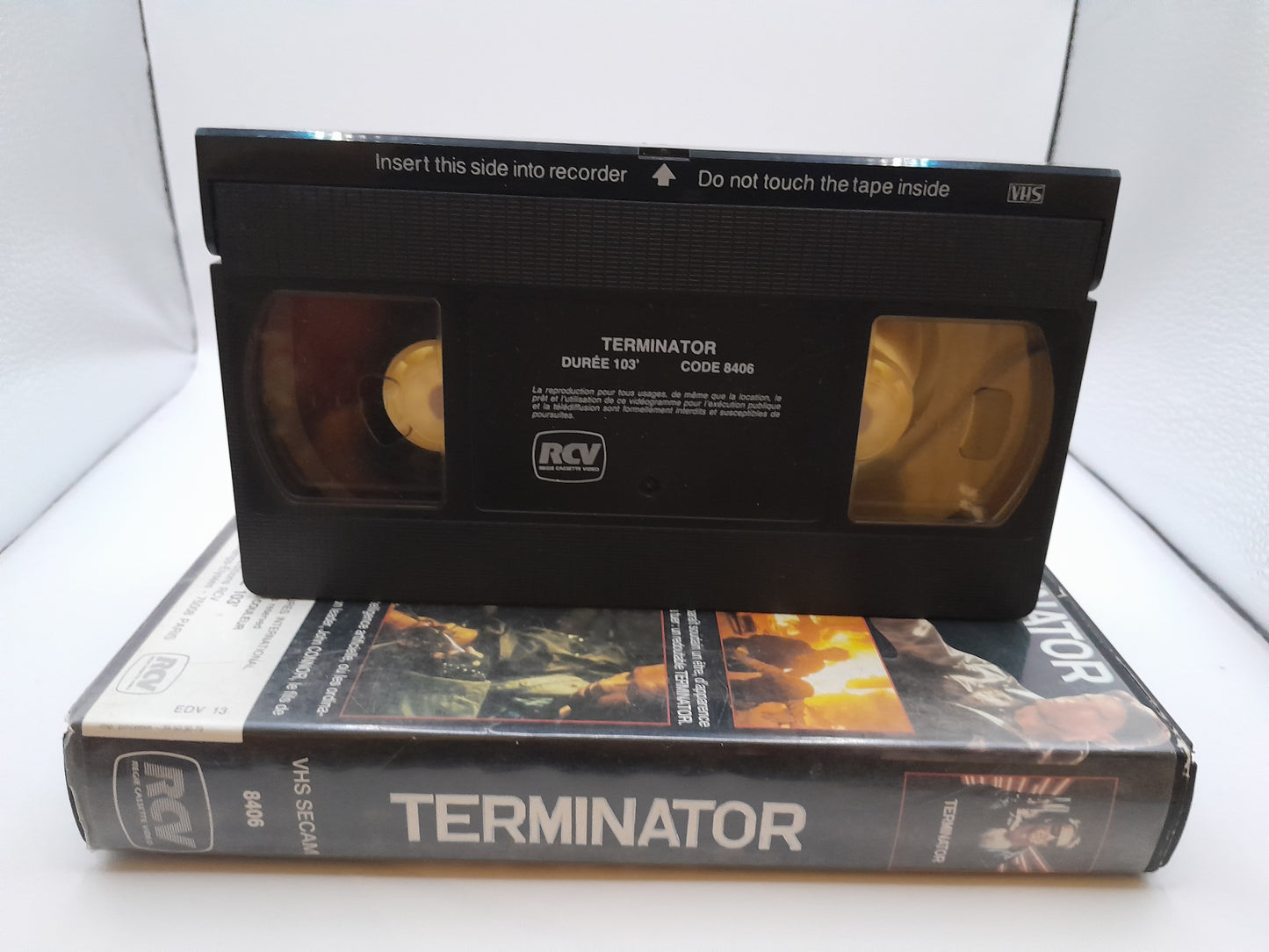 VHS Terminator avec Schwarzenegger - Édition 1985