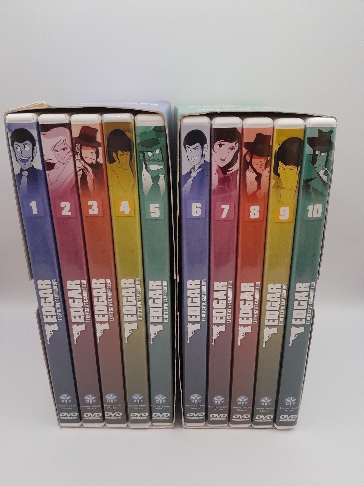 2 Coffrets DVD d'Edgar le Détective Cambrioleur