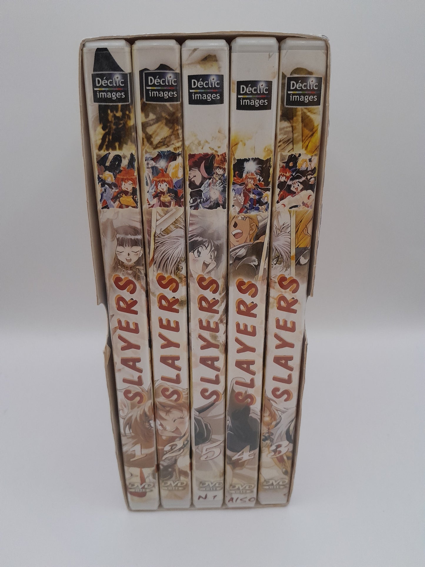 Coffret DVD de la Série TV "Slayers" - Saison 1