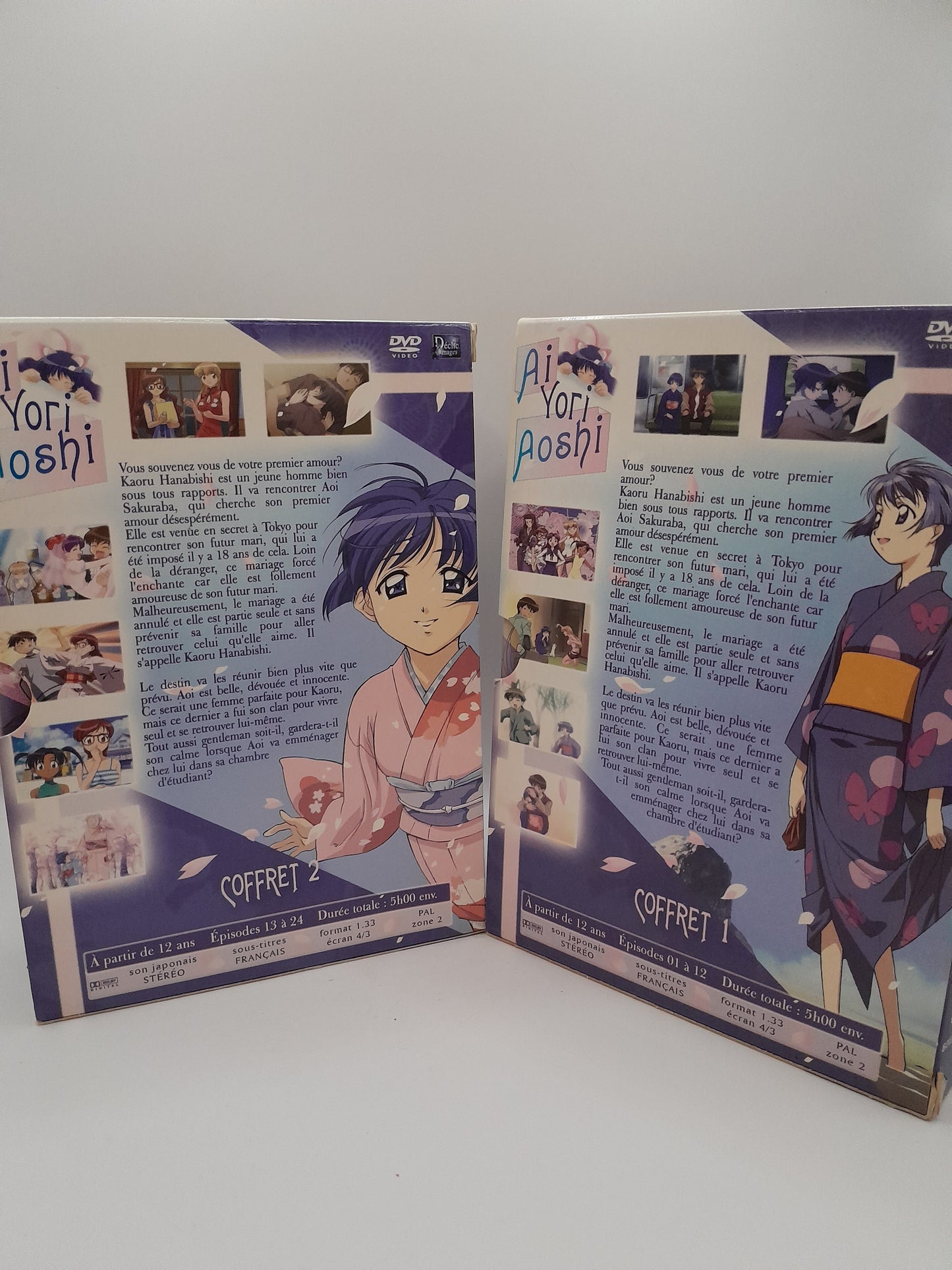 2 Coffrets 6 DVD "Ai Yori Aoshi "