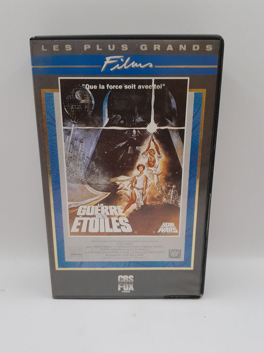 VHS : Star Wars -La Guerre des Etoiles - Édition Française Rare
