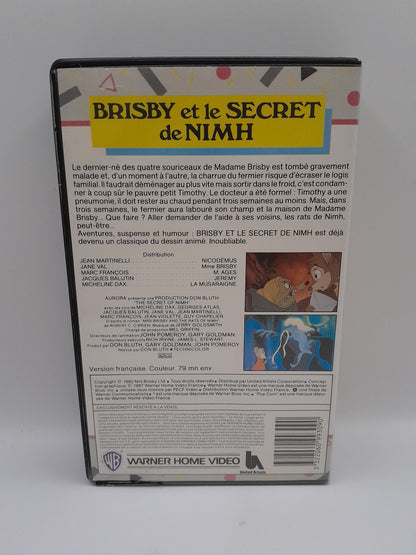 VHS : Brisby et le Secret de NIMH