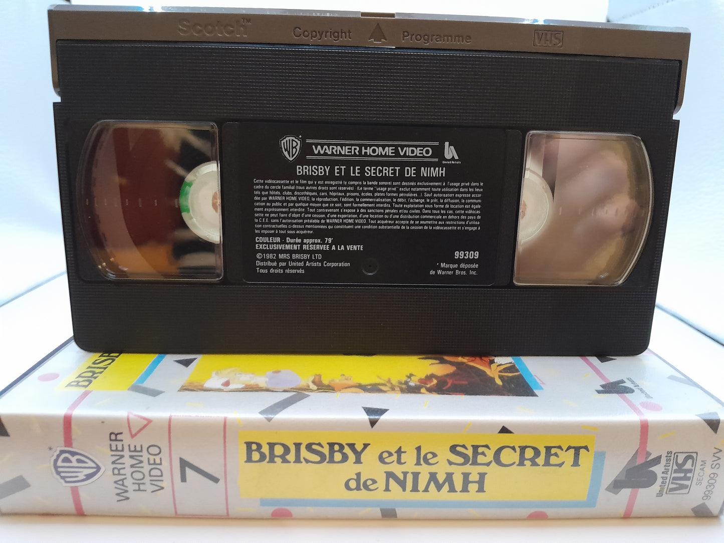 VHS : Brisby et le Secret de NIMH