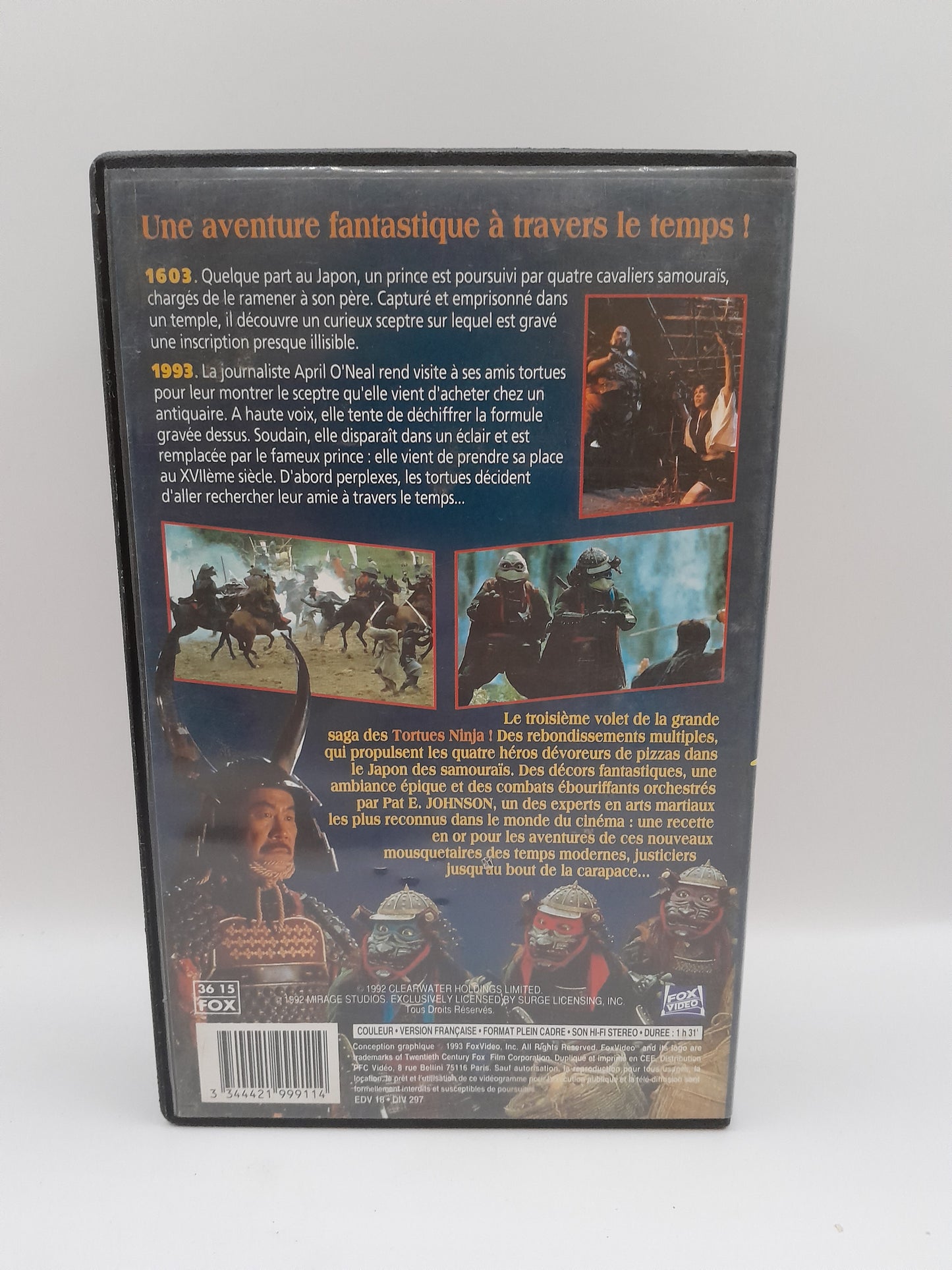 VHS : Les Tortues Ninja 3