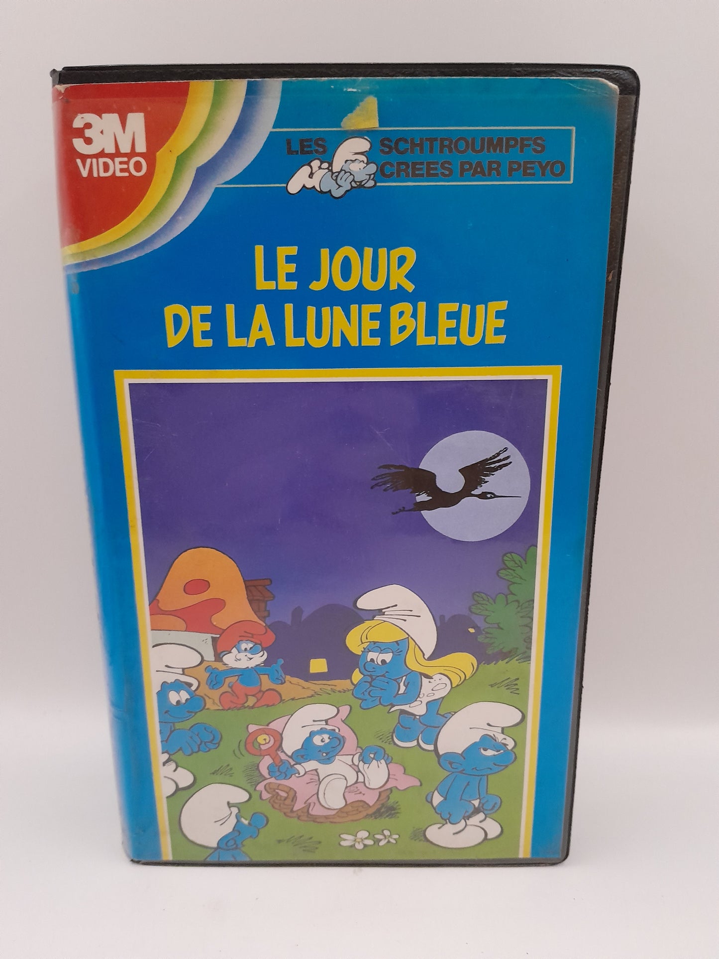 VHS : Les Schtroumpfs - Le Jour de la Lune Bleue