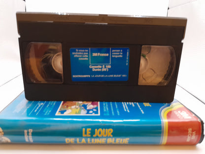 VHS : Les Schtroumpfs - Le Jour de la Lune Bleue