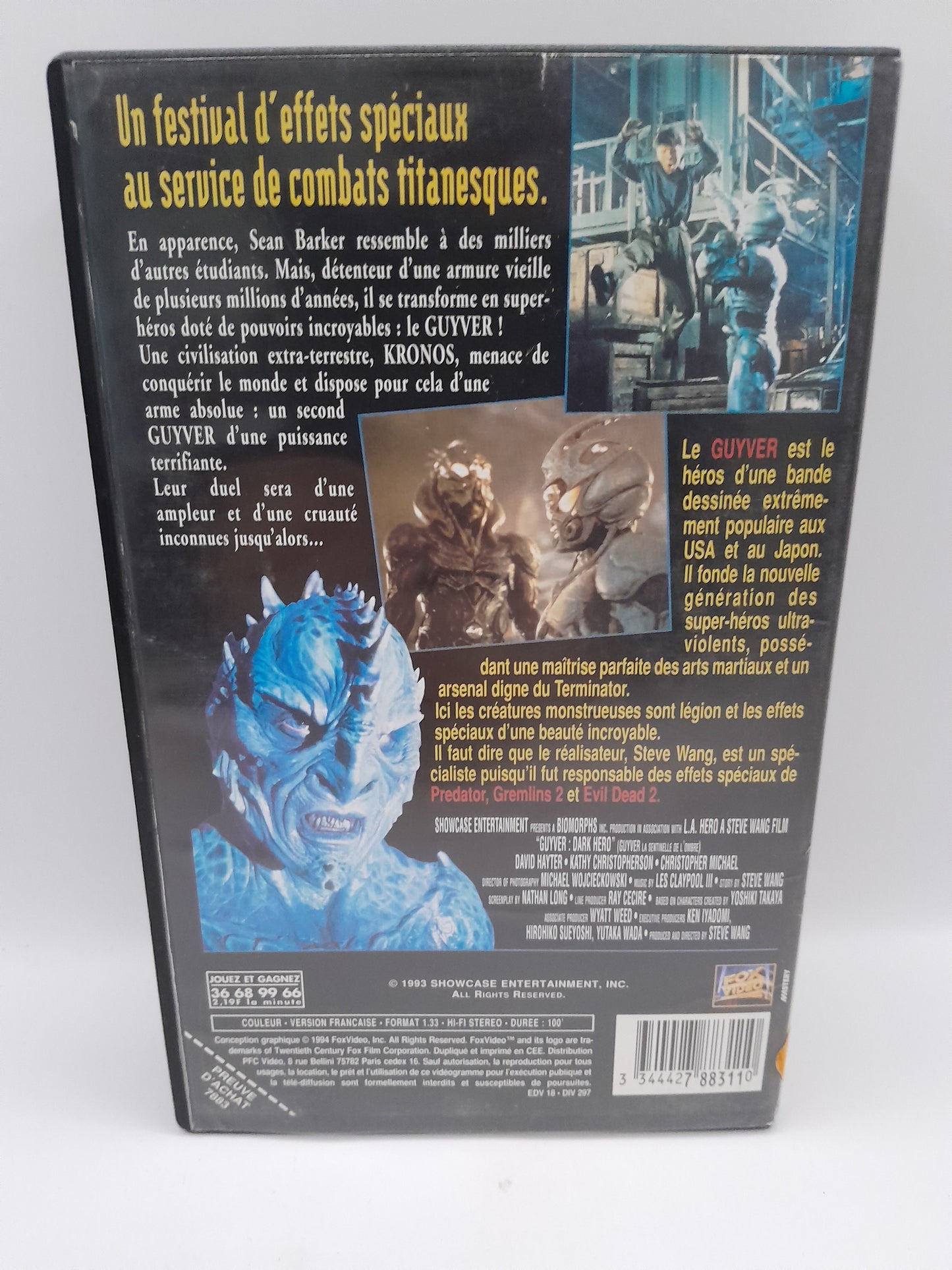 VHS - Guyver le Sentinel de l'Ombre