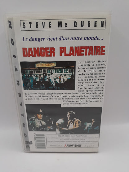 VHS : Film Danger Planétaire Steve McQueen