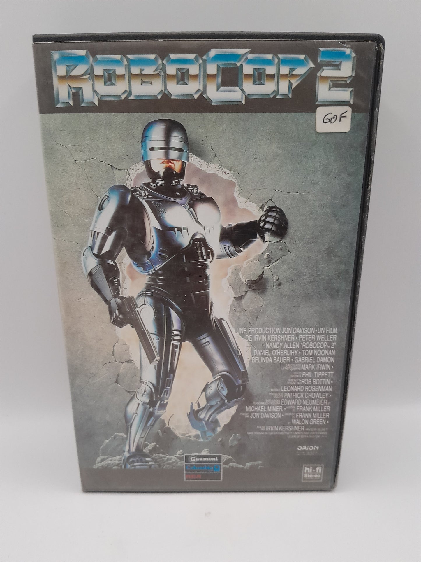 VHS : Film  Robocop 2