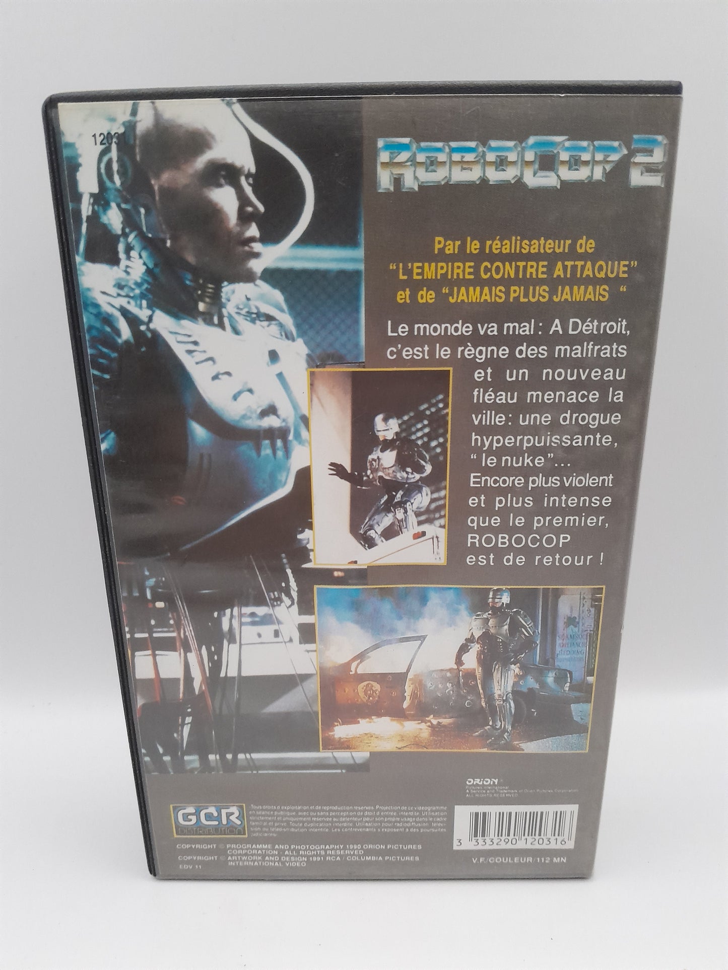VHS : Film  Robocop 2