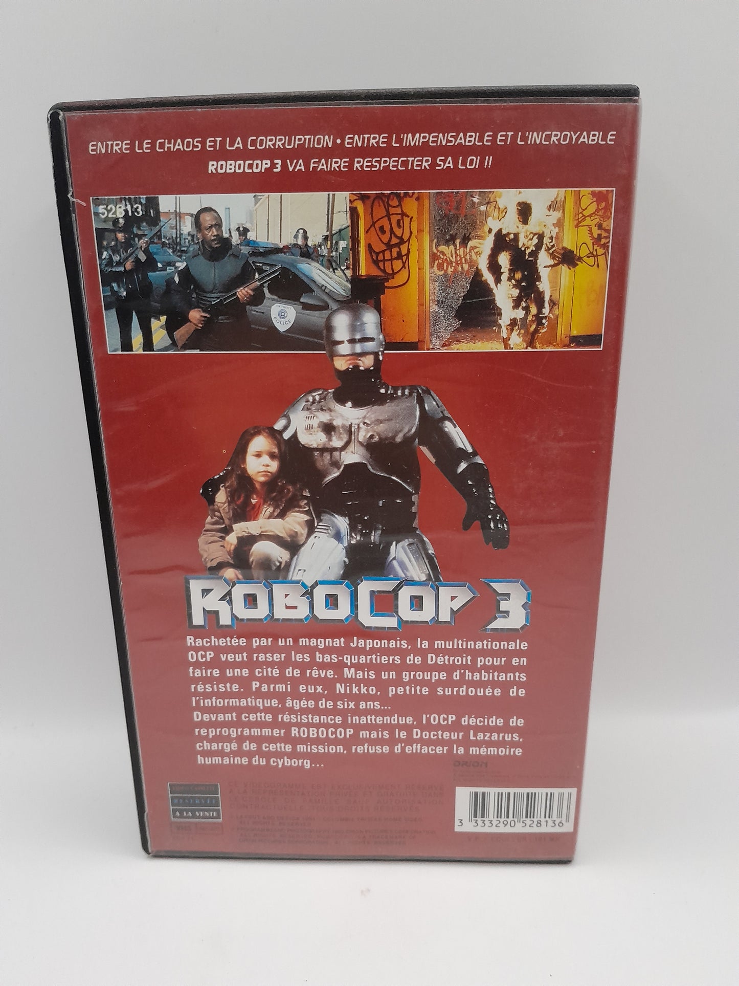 VHS : Film Robocop 3