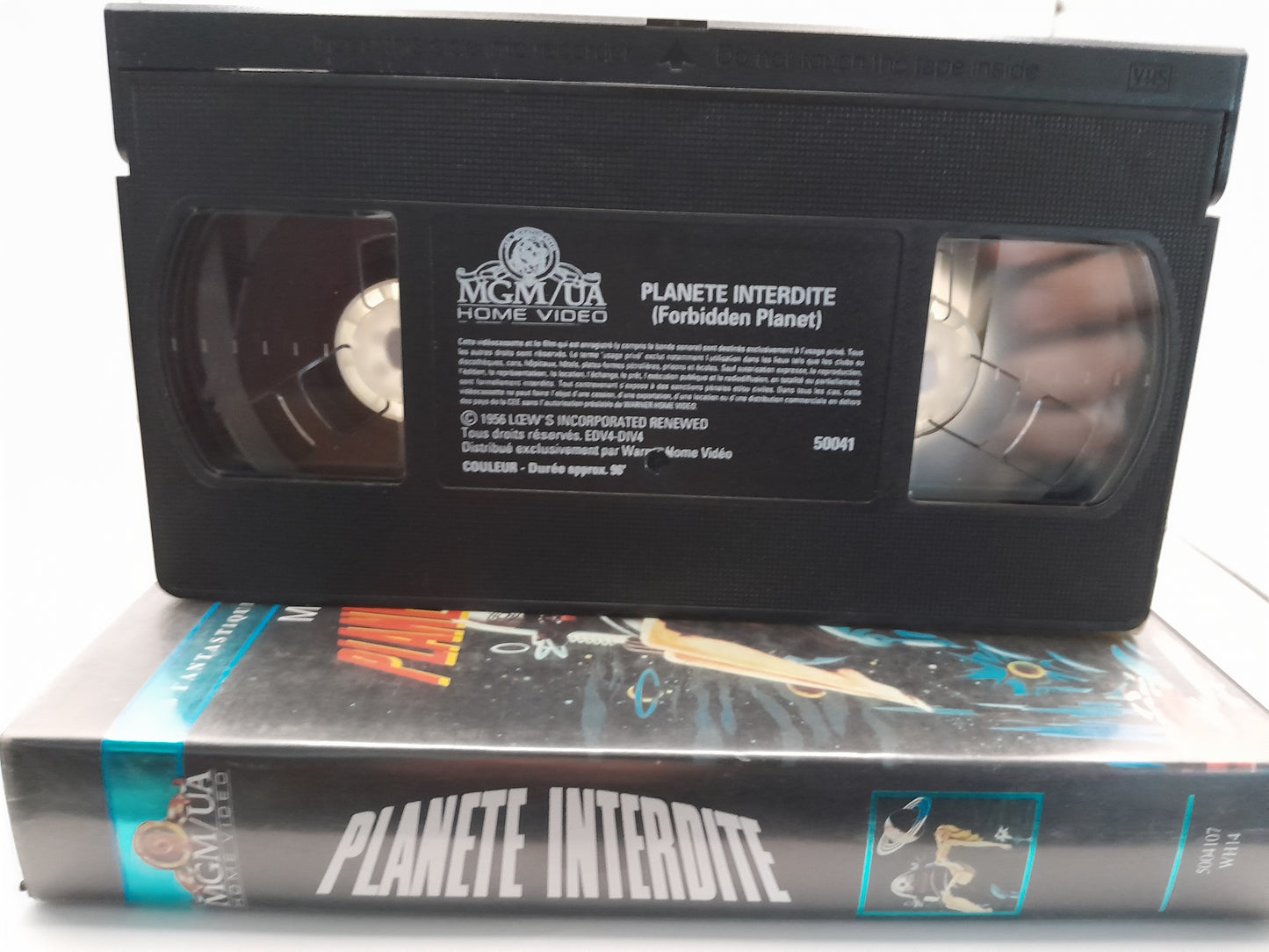 VHS de "Planète Interdite"