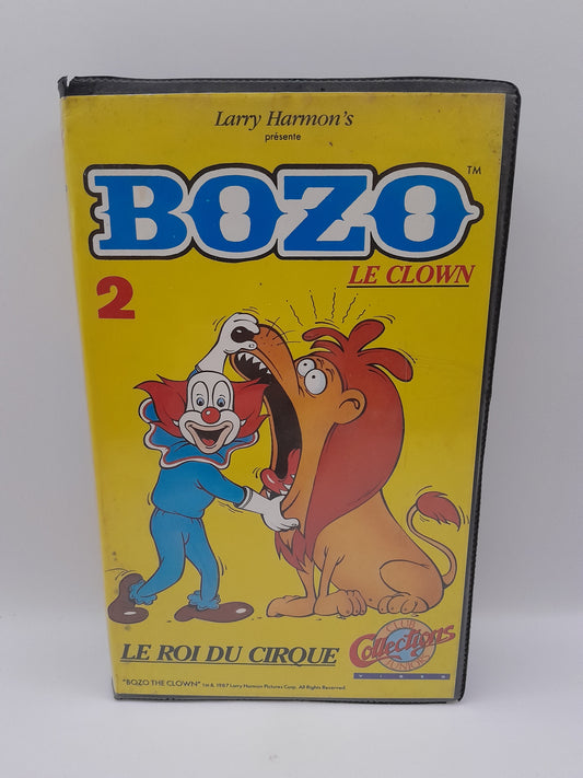 VHS Bozo le Clown 2 : Le Roi du Cirque - Version Française 1989