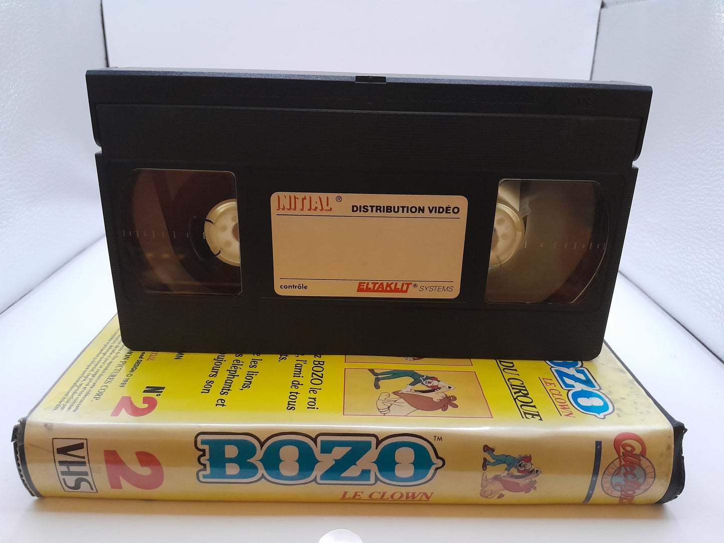 VHS Bozo le Clown 2 : Le Roi du Cirque - Version Française 1989
