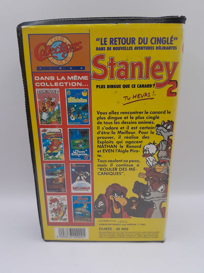 VHS ,Stanley 2 : Plus Dingue Que Ce Canard Tu Meurs