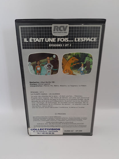 VHS : "Il était une fois... l'espace" Volumes 1 et 2