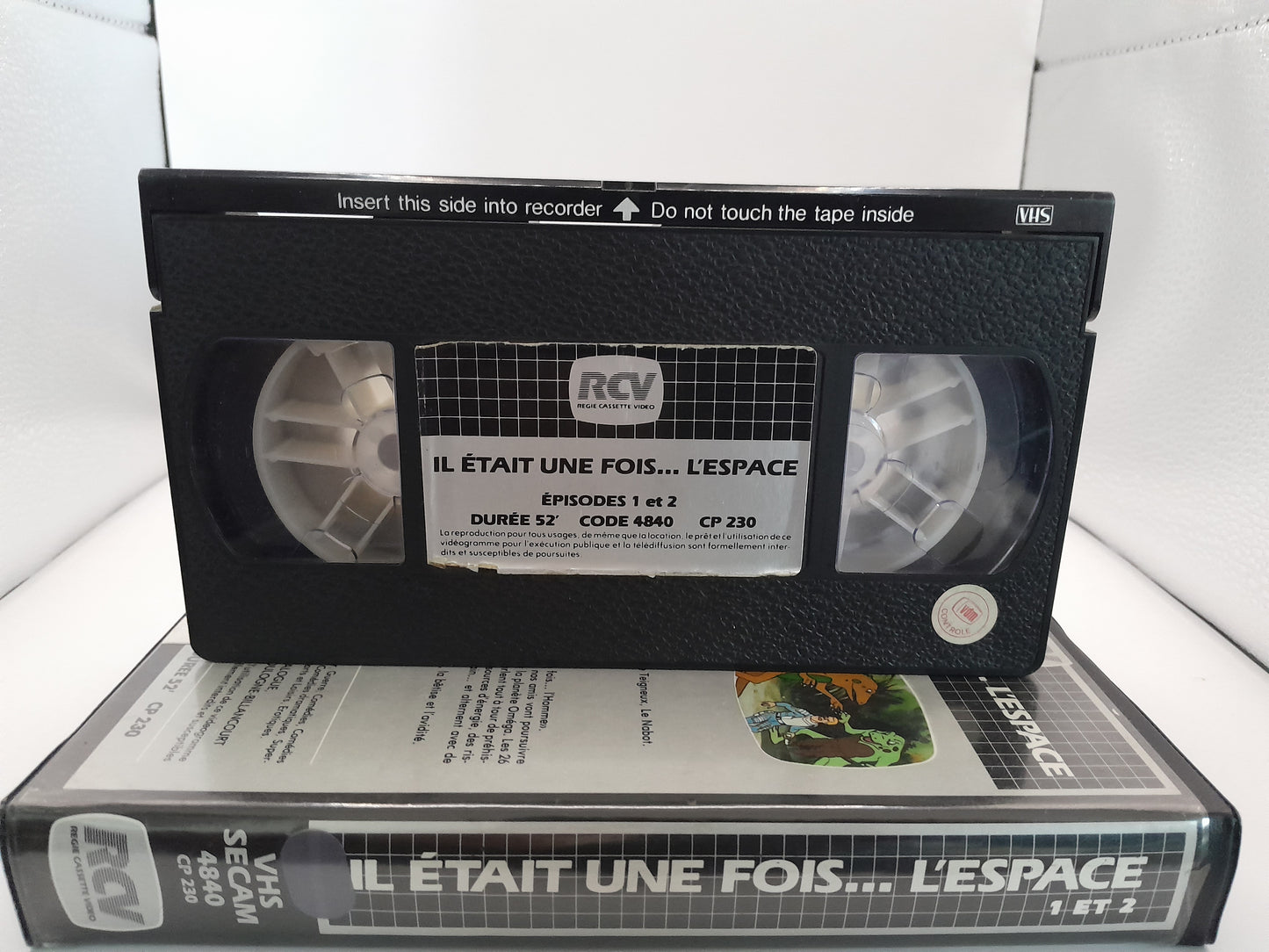 VHS : "Il était une fois... l'espace" Volumes 1 et 2