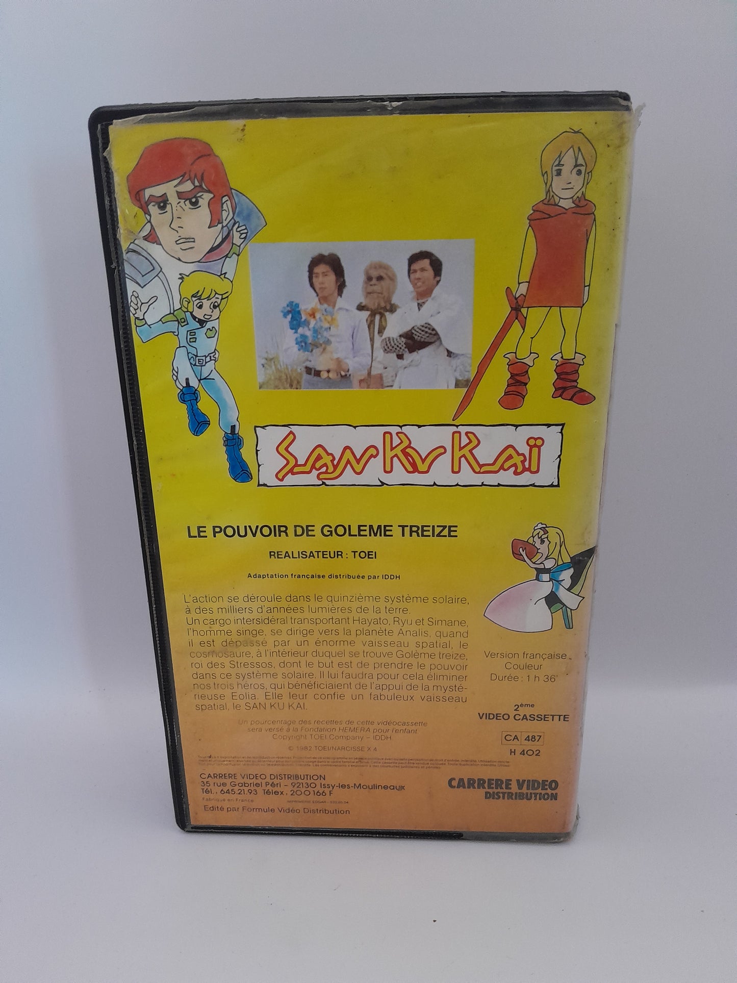 VHS de San Ku Kaï , Le Pouvoir de Golem 13