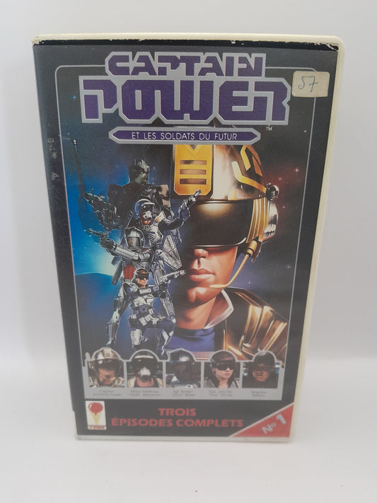 VHS : Captain Power et les Soldats du Futur