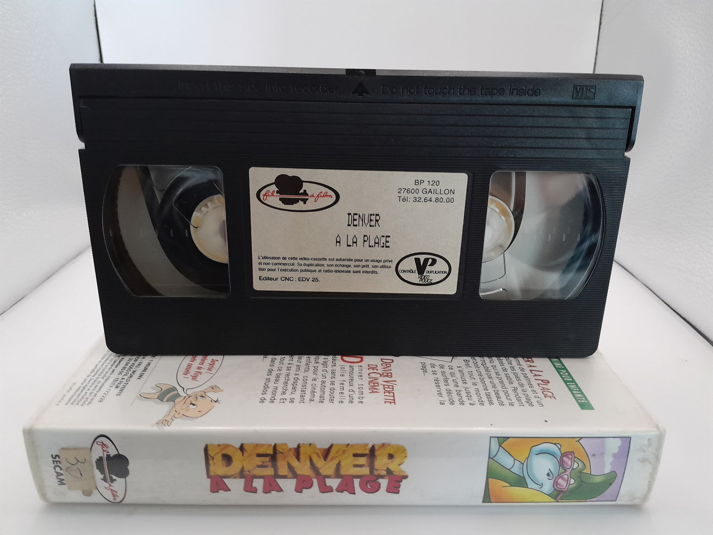 VHS : Denver,A La plage Le Dernier Dinosaure