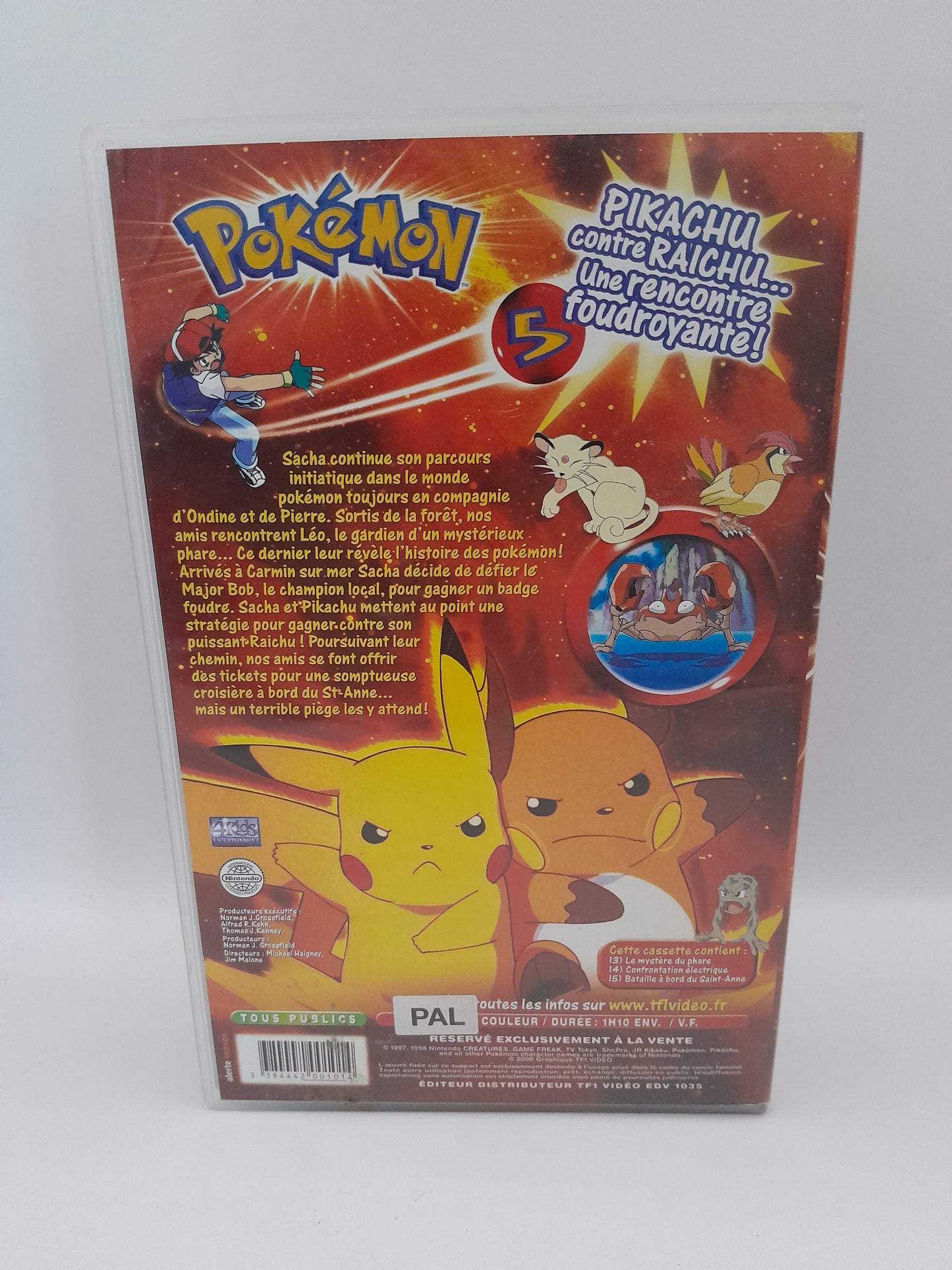 VHS Pokémon : Le Choc des Éclairs