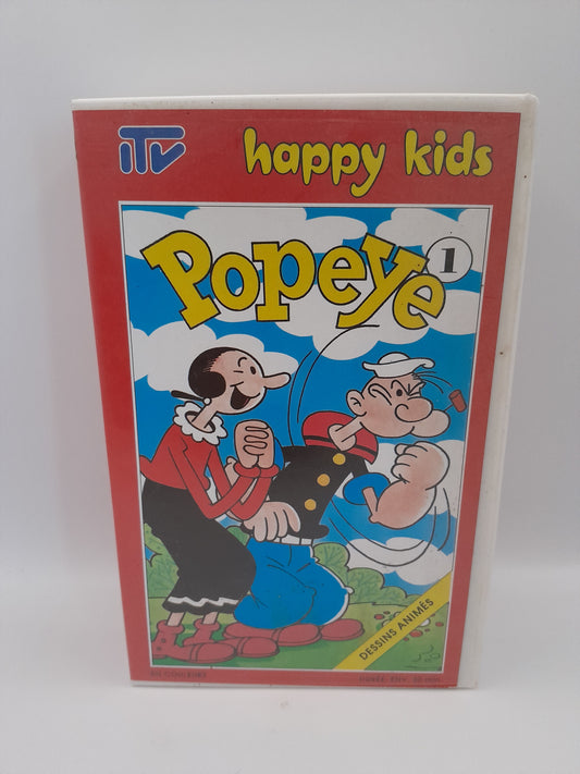 VHS de Popeye Numéro 1