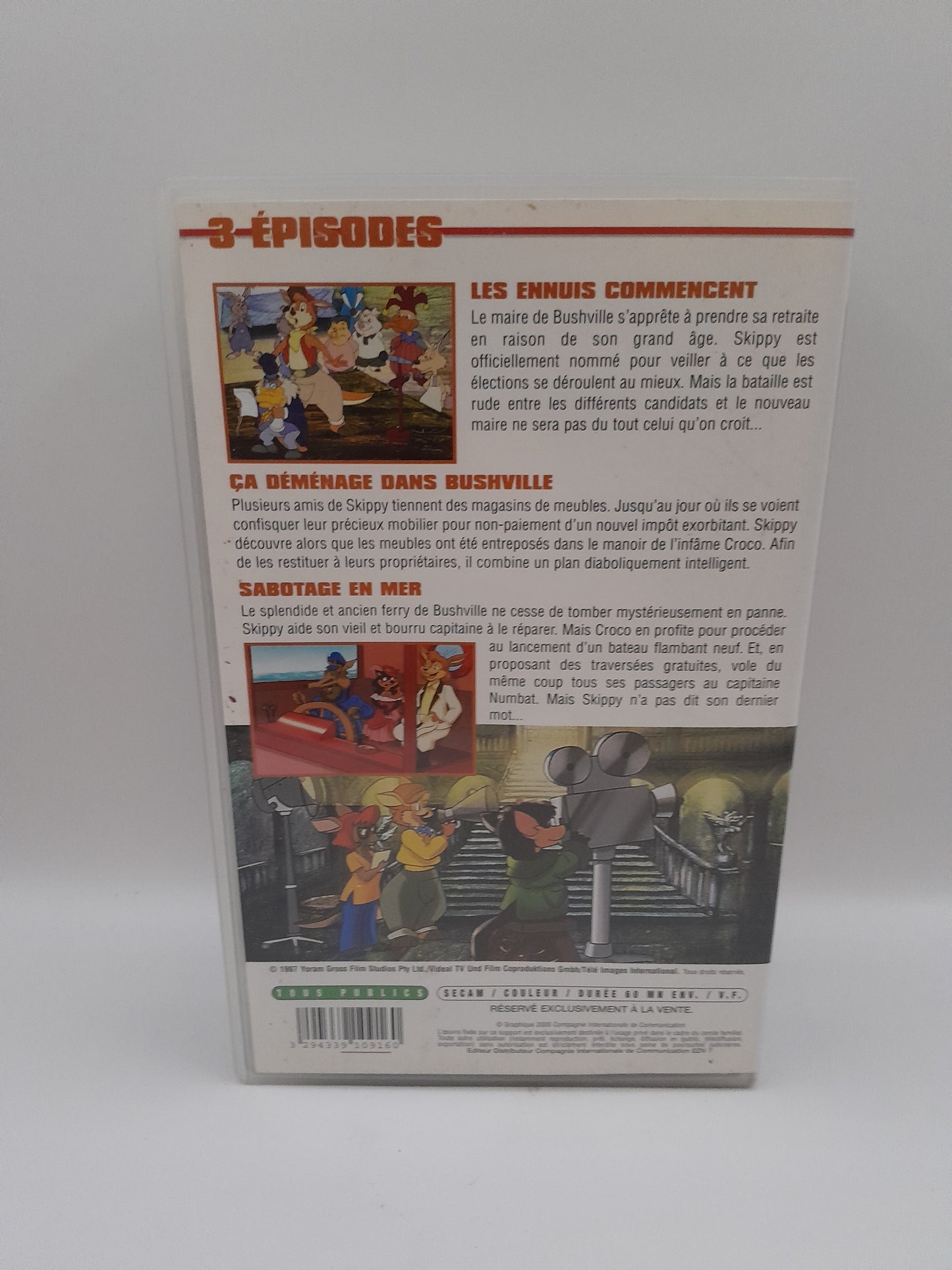 VHS : Dessin Animé Skippy