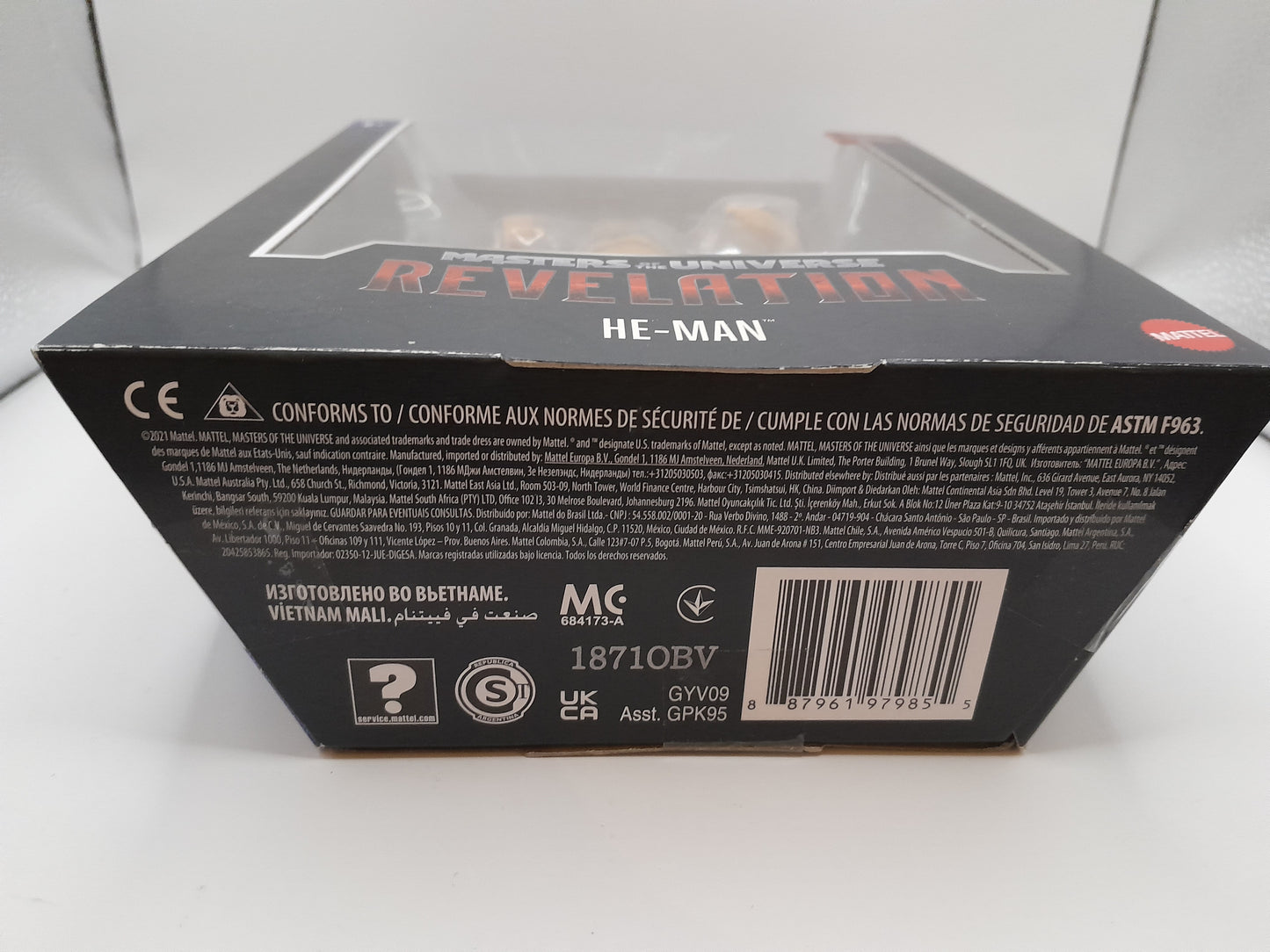 Figurine He-Man Révélation - Musclor Neuf