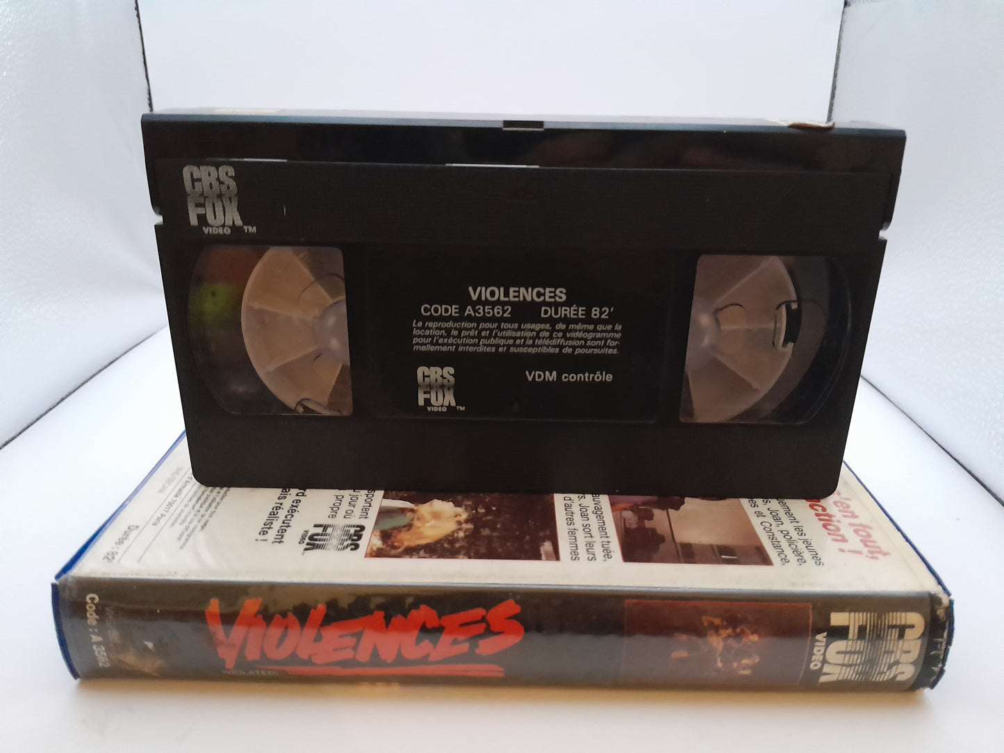 VHS : "Violences" (1986) - CBS Fox Vidéo