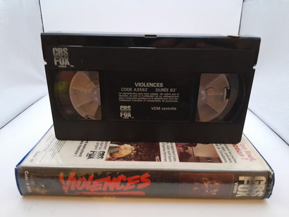 VHS : "Violences" (1986) - CBS Fox Vidéo