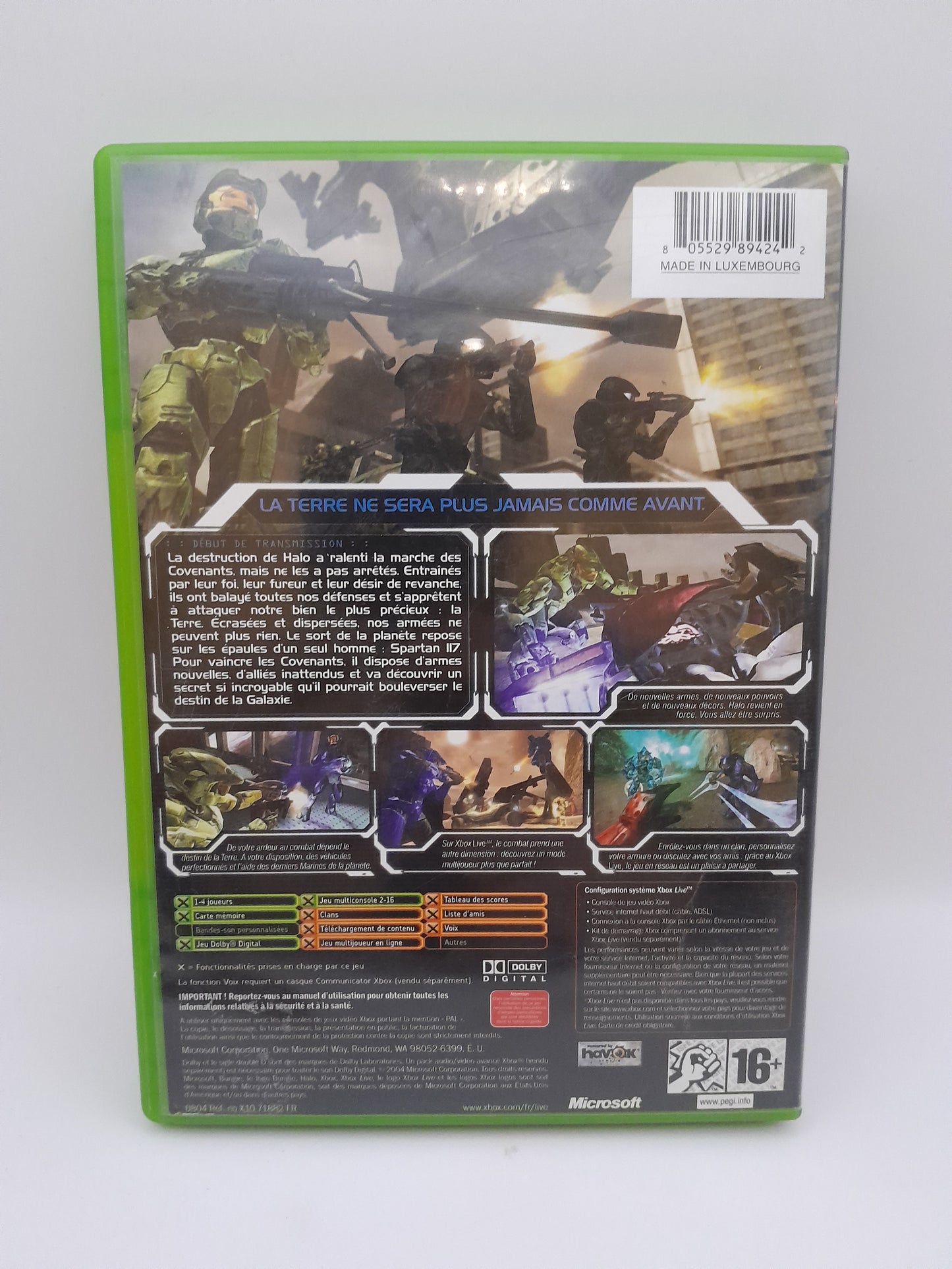 Jeu Halo 2 pour Xbox