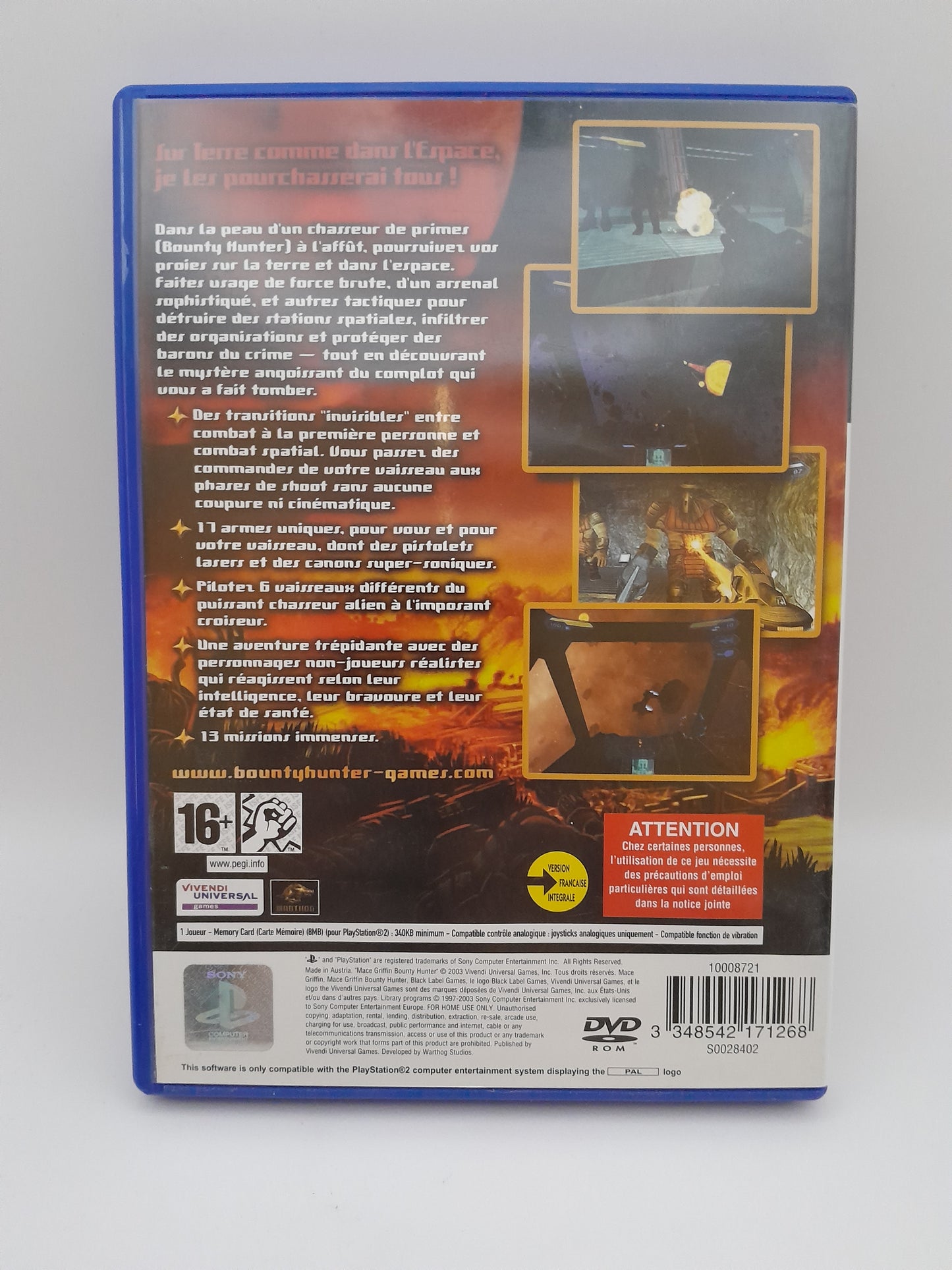 Jeu Mace Griffin: Bounty Hunter sur PlayStation 2
