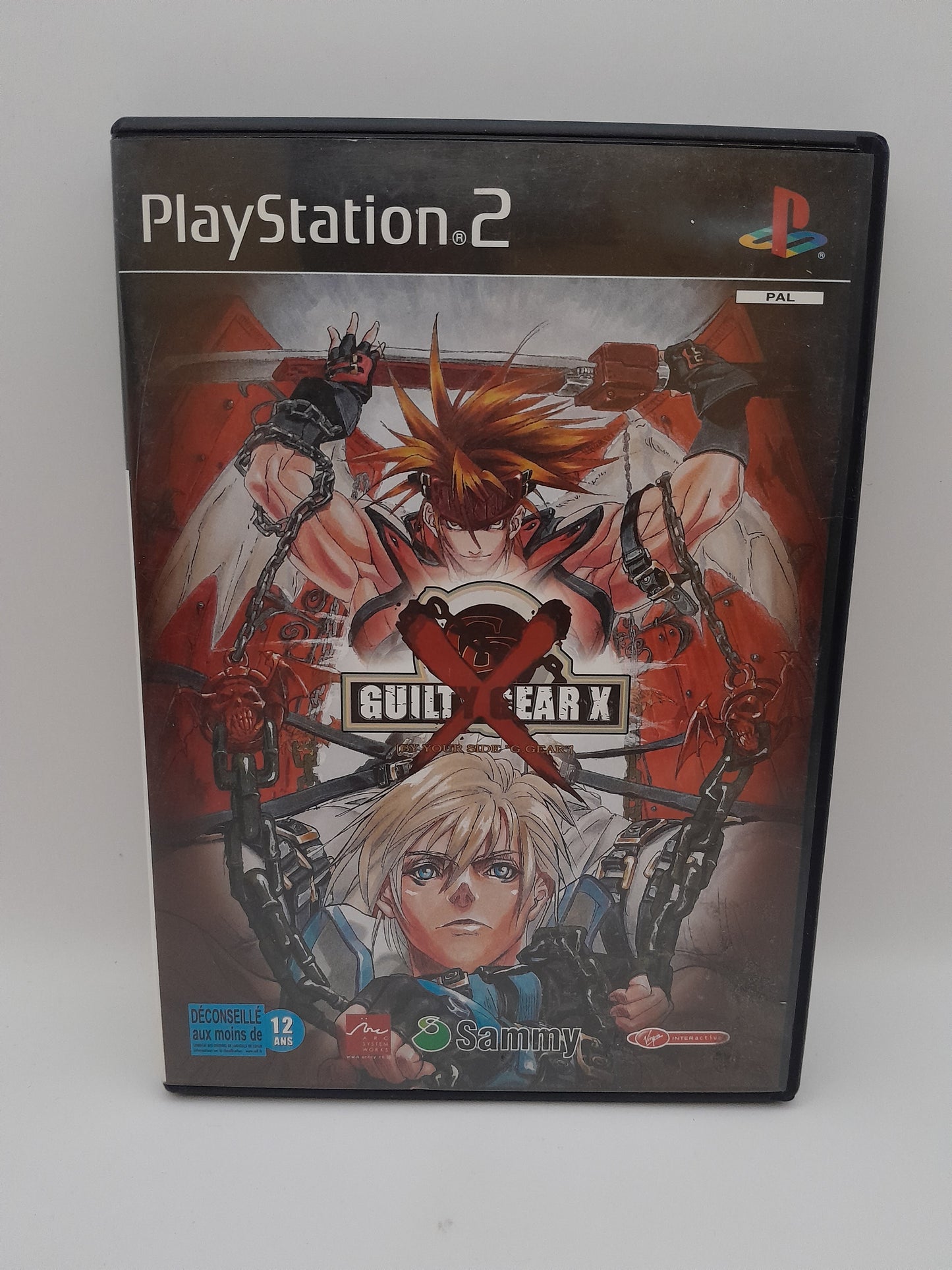 Jeu PS2 Guilty Gear X complet
