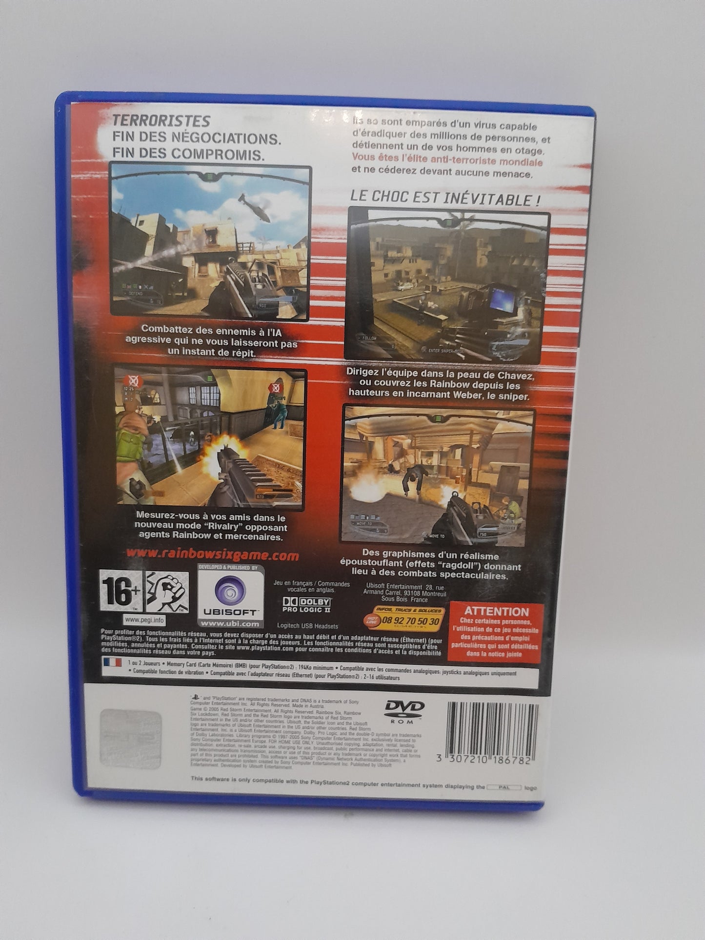 Jeu Rainbow Six: Lockdown sur PlayStation 2