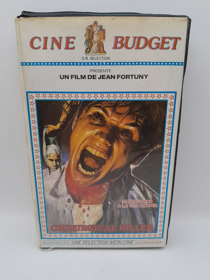 VHS : Chirurgical Killer - Le Braqueur à la Tête Coupée