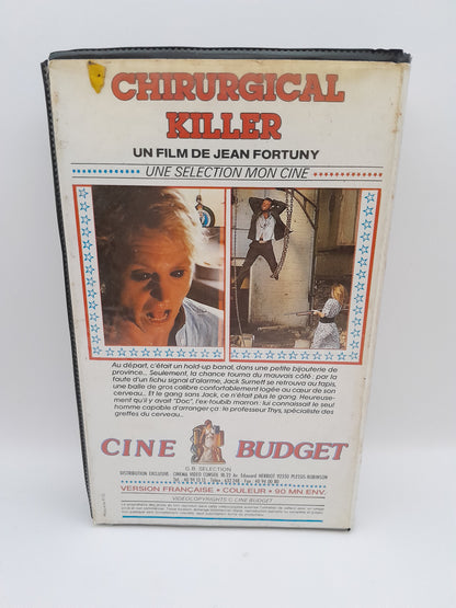 VHS : Chirurgical Killer - Le Braqueur à la Tête Coupée