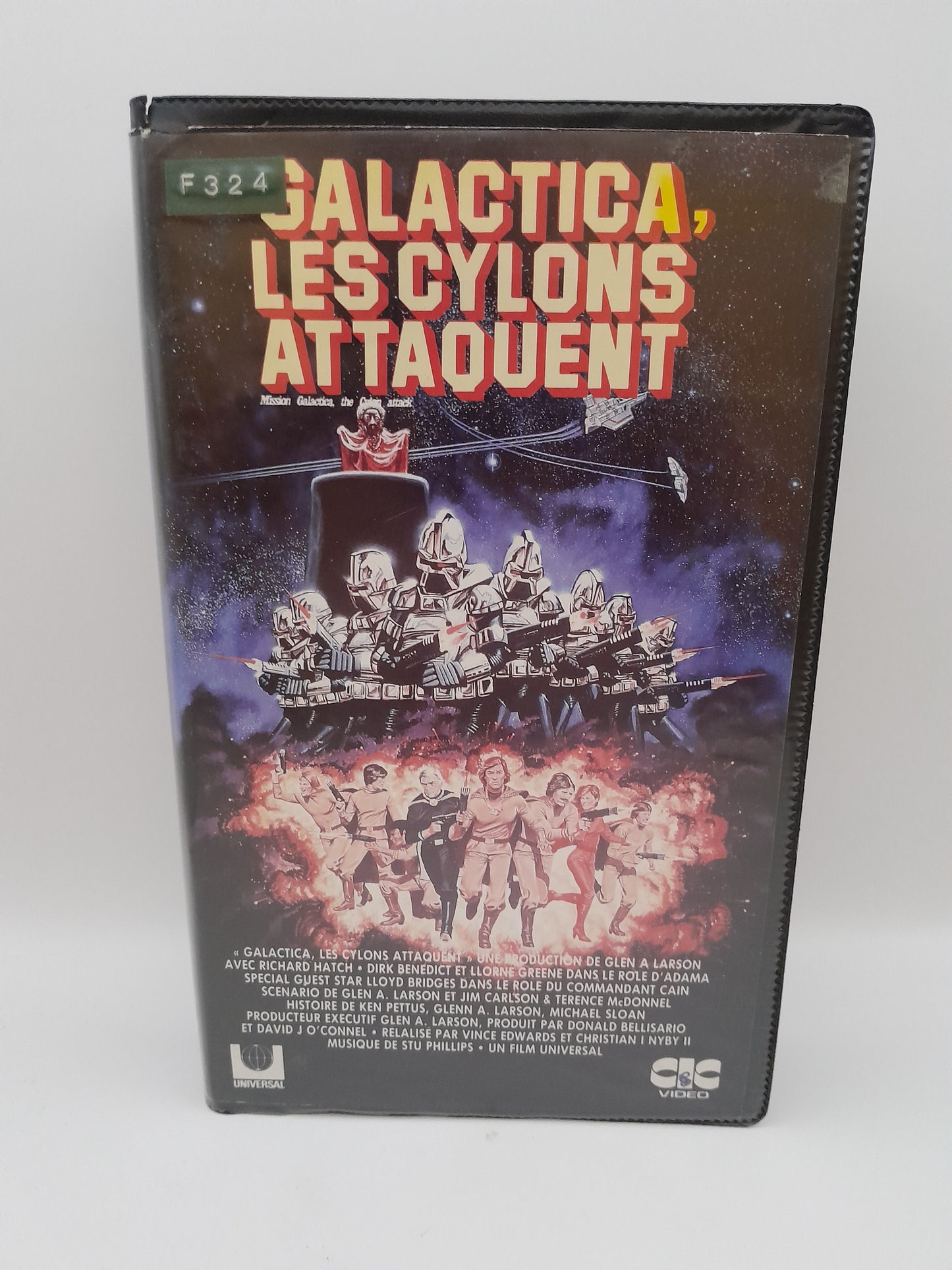 VHS : Galactica - Les Cyclons Attaquent (1980)