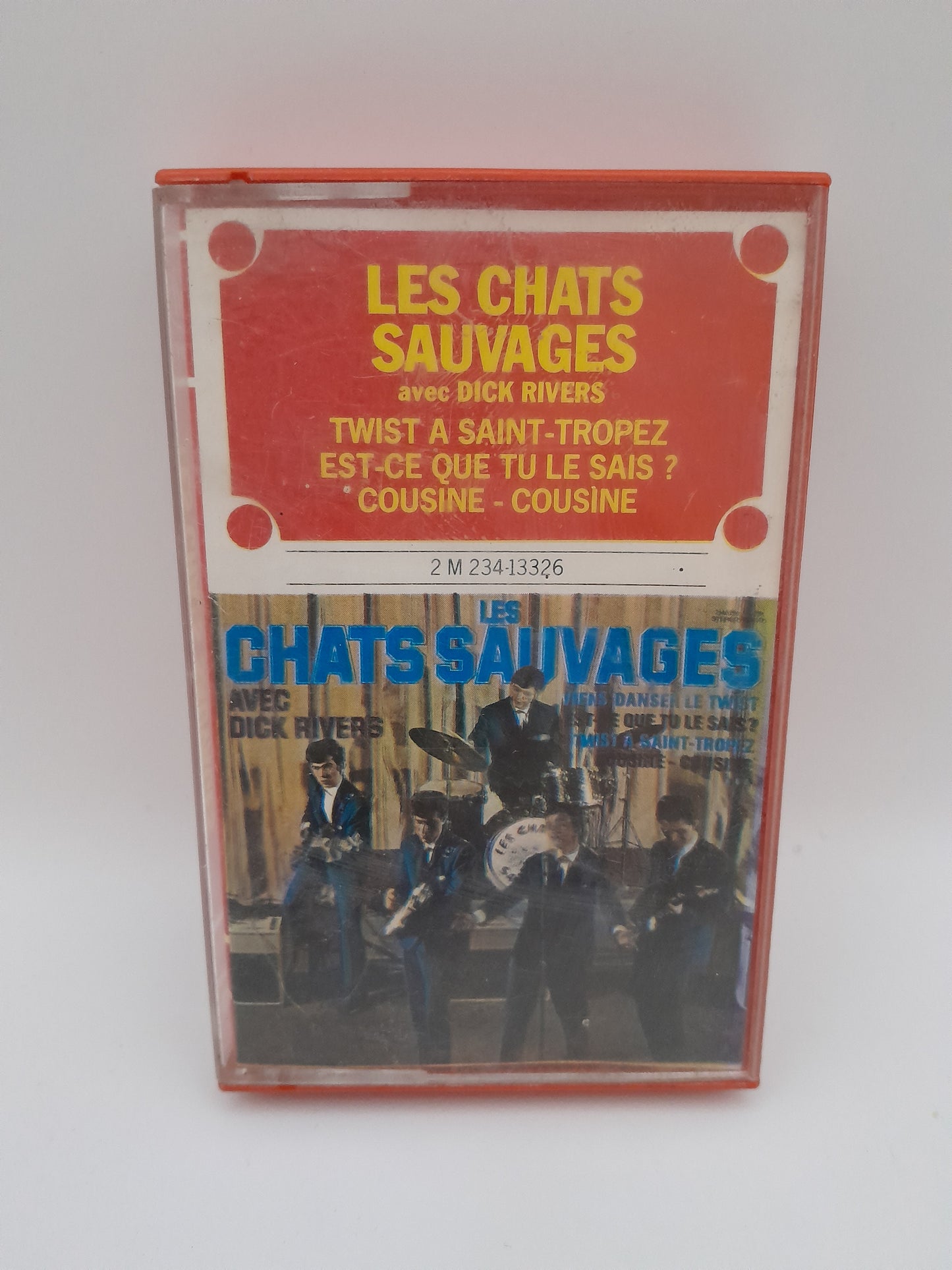 Cassette Audio : Les Chats Sauvages avec Dick Rivers