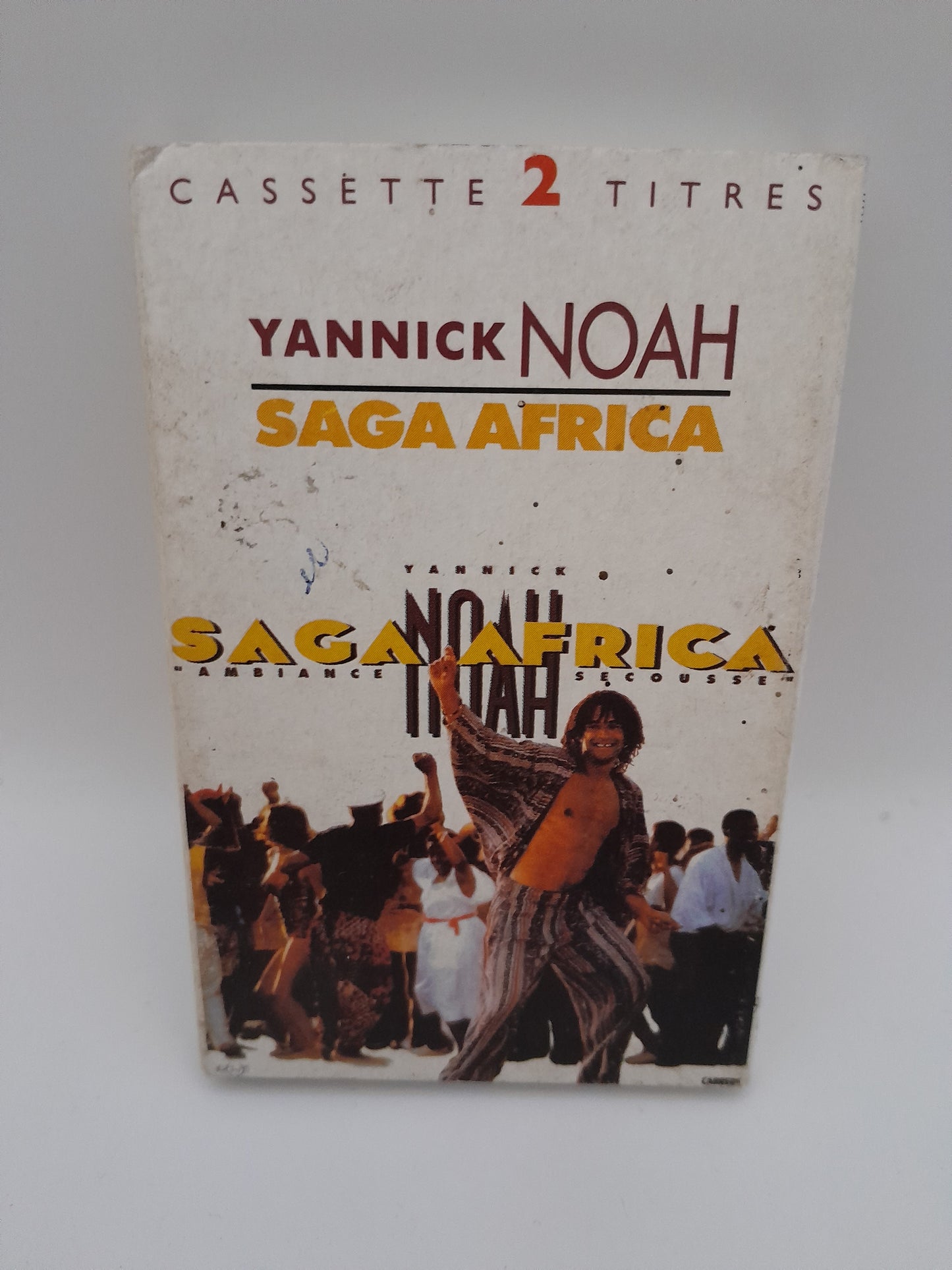 Cassette Audio 2 titres Yannick Noah Saga Africa